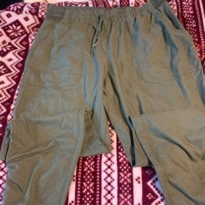North face drawstring pants